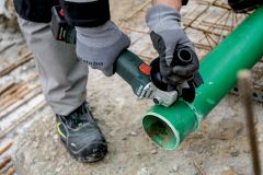 Аккумуляторная болгарка Metabo W 18 7-125 каркас