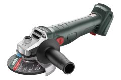 Аккумуляторная болгарка Metabo W 18 7-125 каркас в кейсе