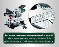 Торцовочная пила Metabo KGS 216 M New
