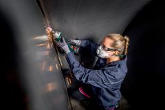 Аккумуляторная прямая шлифмашина Metabo GVB 18 LTX BL 11-28 Compact Каркас