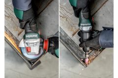 Аккумуляторная прямая шлифмашина Metabo GVB 18 LTX BL 11-28 Каркас MetaBox