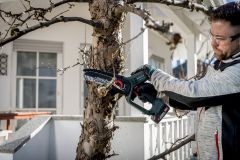 Акумуляторна ланцюгова пилка Metabo MS 18 LTX 15 Set каркас