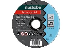 Отрезной круг Metabo Novorapid Inox A 46-T, 125 x 1.6 x 22.23 мм
