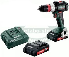 Аккумуляторный шуруповерт Metabo BS 18 LT BL Q картонная коробка