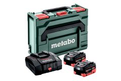 Базовий комплект Metabo LiHD 2x10.0 Аг + 1x ASC 290 + MetaBox