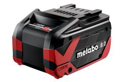 Акумуляторна батарея Metabo LiHDX 18 V, 8.0 Аг