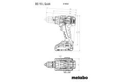 Акумуляторний ударний шуруповерт Metabo SB 18 L Quick