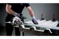 Акумуляторна дискова пилка по металу Metabo MKS 18 LTX BL 58 FS SET каркас