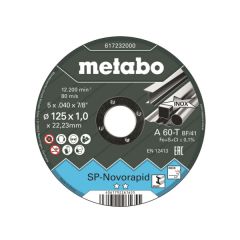 Відрізний диск Metabo SP-Novorapid Inox A 46 T, 230 x 1.9 x 22.23 мм