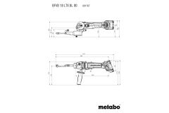 Аккумуляторный ленточный напильник Metabo BFVB 18 LTX BL 90 каркас