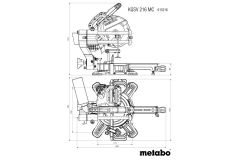 Торцовочная пила Metabo KGSV 216 MC