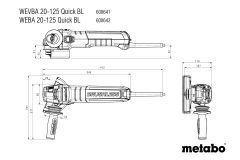 Болгарка Metabo WEBA 20-150 Quick BL