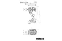 Акумуляторний шуруповерт Metabo BS 18 BL Edition