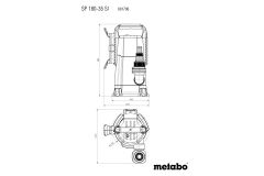 Дренажний насос Metabo SP 180-35 SI