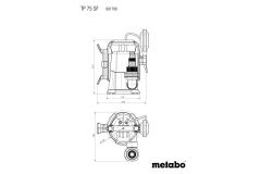 Погружной насос Metabo TP 75 SF