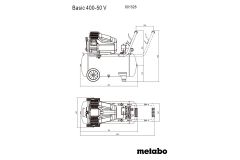 Компрессор Metabo Basic 400-50 V