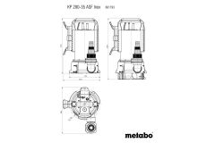 Комбинированный погружной насос Metabo KP 200-35 ASF Inox