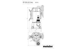 Дренажний насос Metabo SP 220-35 S Inox